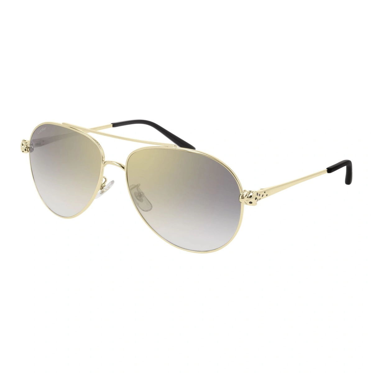 Gold Grey Yellow Sunglasses