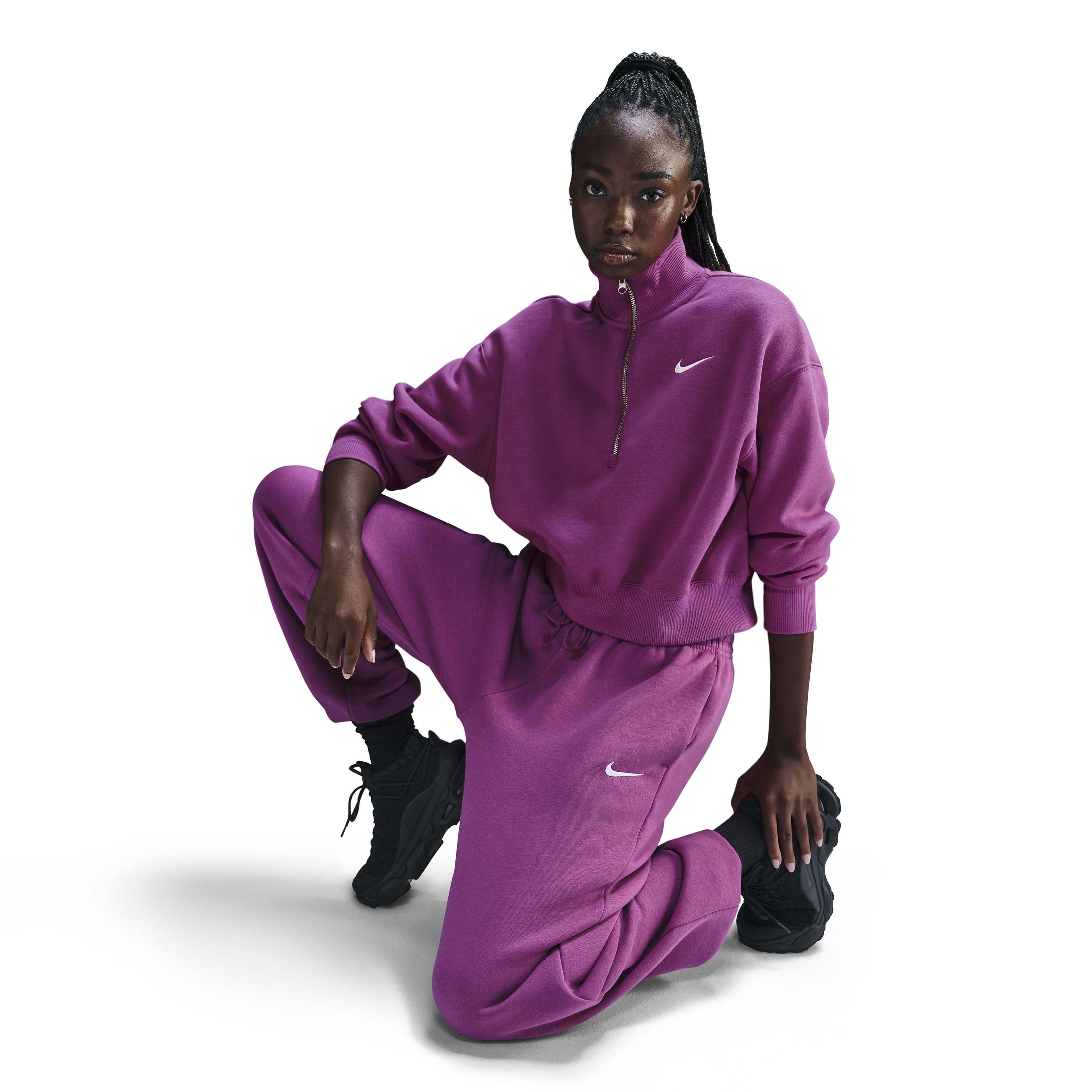 Sportswear Phoenix Fleece Cropped Sweatshirt