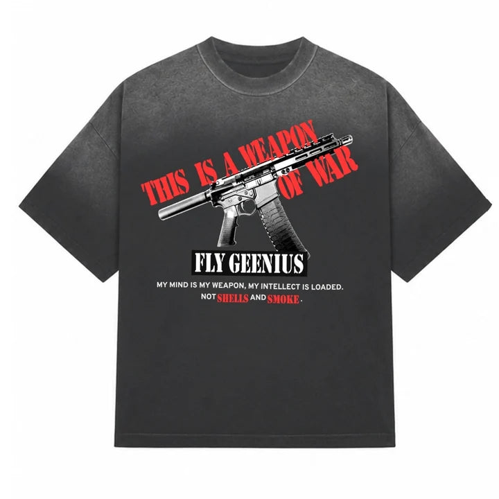 Fly Geenius-INTELLIGENT GANGSTER T-SHIRT-Black