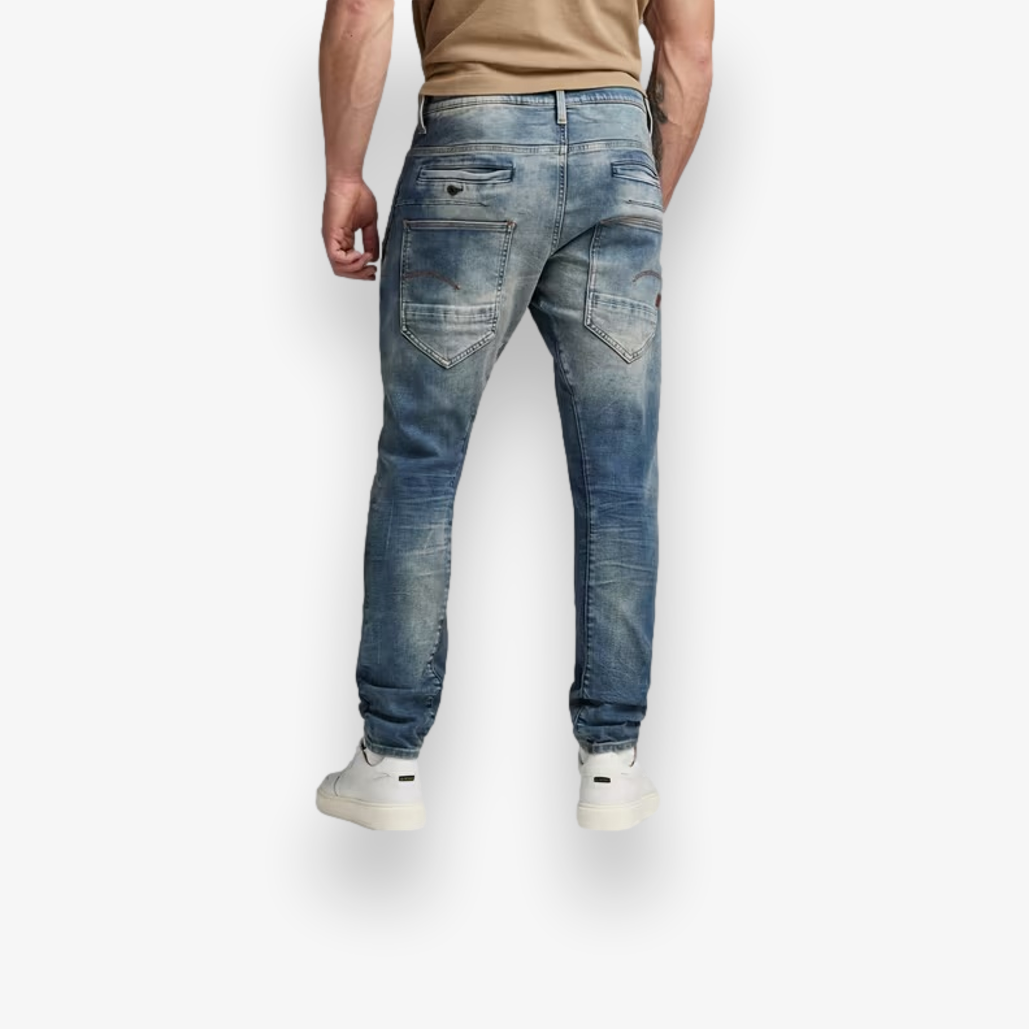 D-Staq 3D Slim Denim Jeans Medium blue