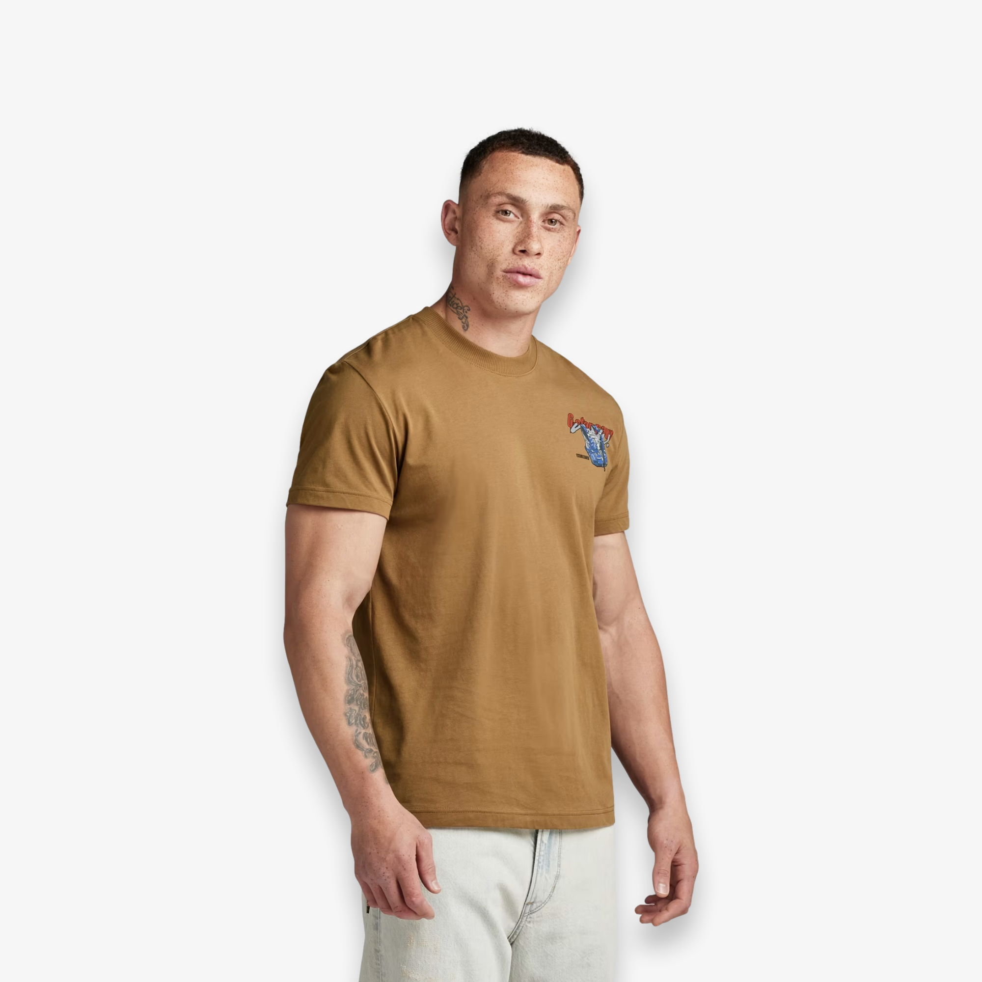Vest Back Graphic T-Shirt
