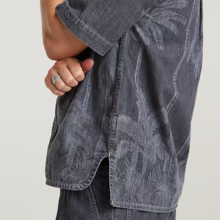 Slanted Double Pocket Shirt