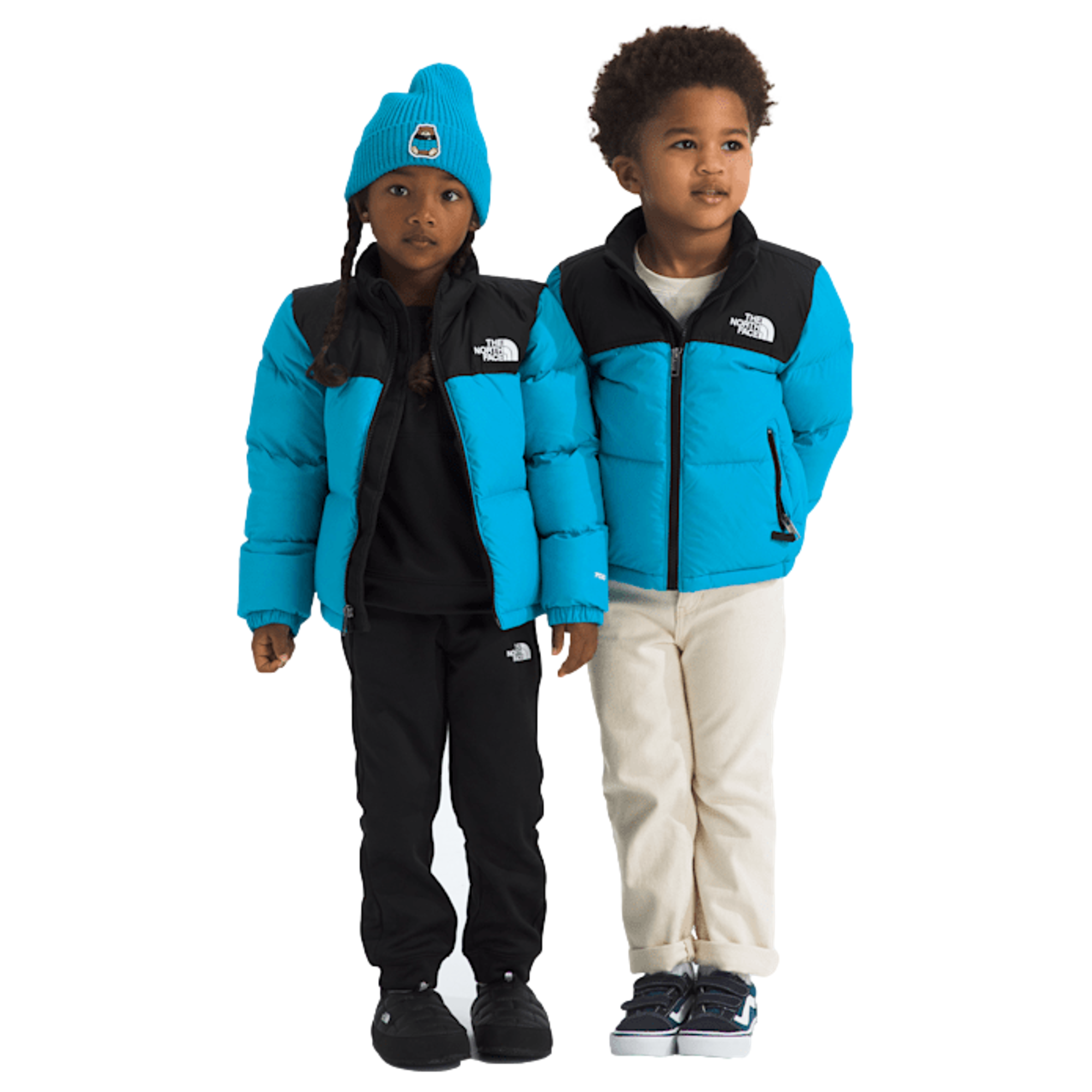 1996 Retro Nuptse Blue Jacket