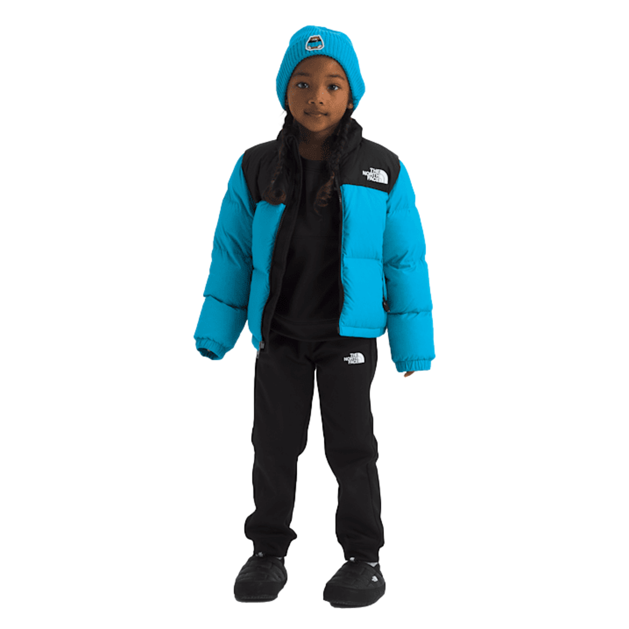 1996 Retro Nuptse Blue Jacket