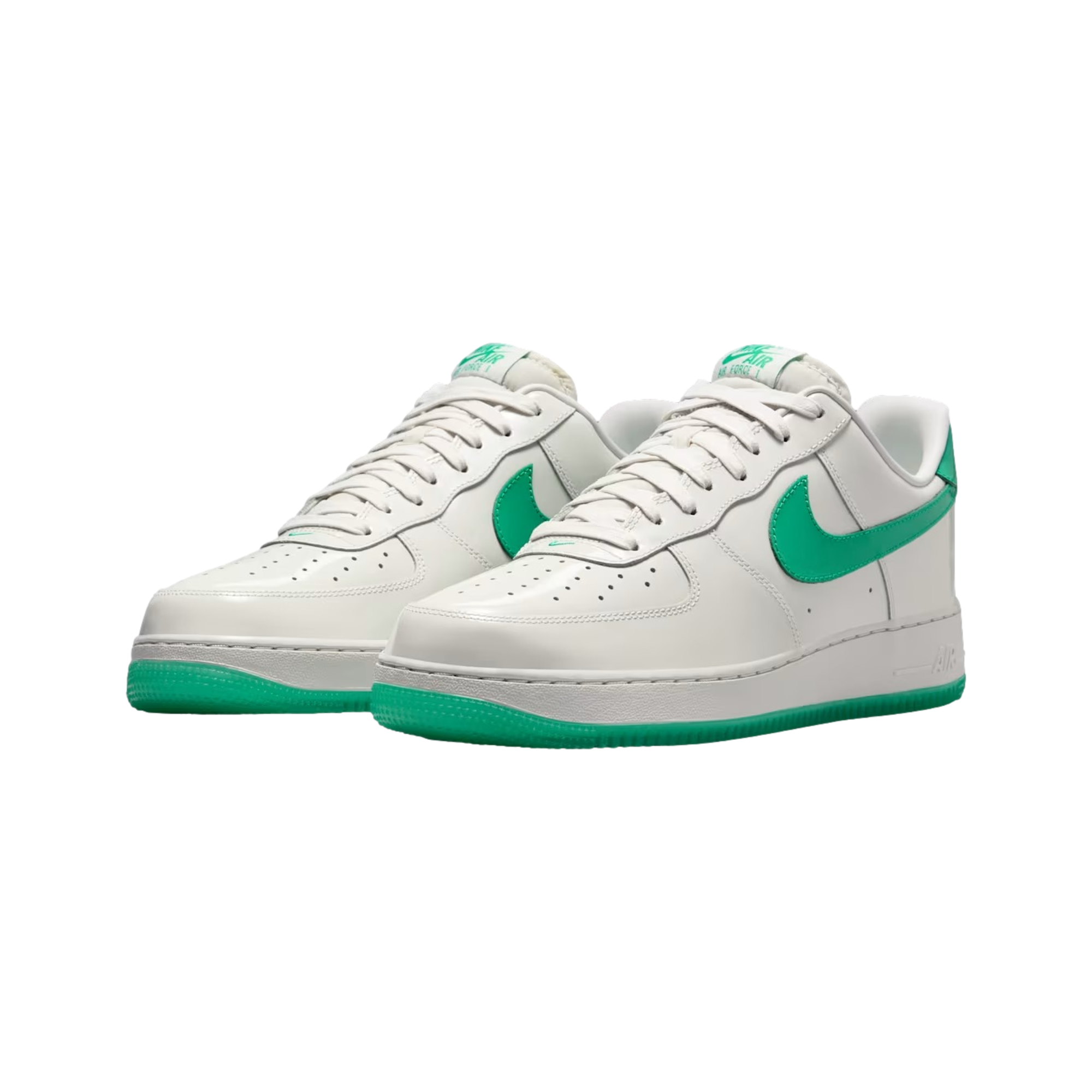 Air Force 1 '07 Premium Platinum Tint and Stadium Green