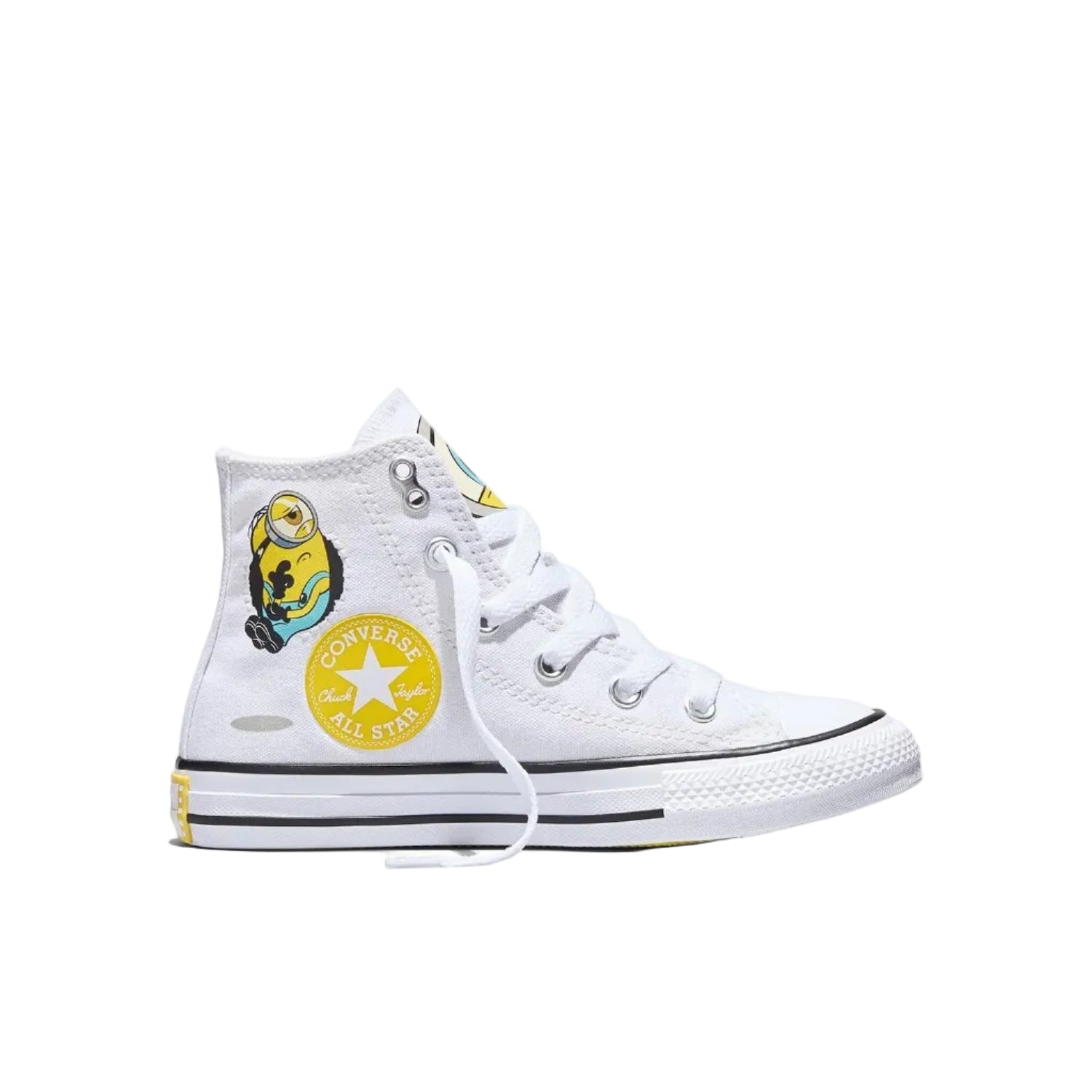 Converse X Minions Chuck Taylor All Star High Top White GS