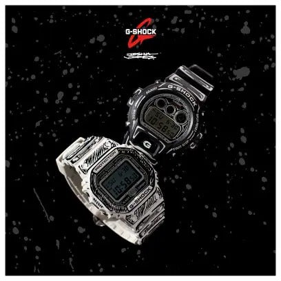 G-SHOCK x Joshua Vides 6900 Series Black Watch
