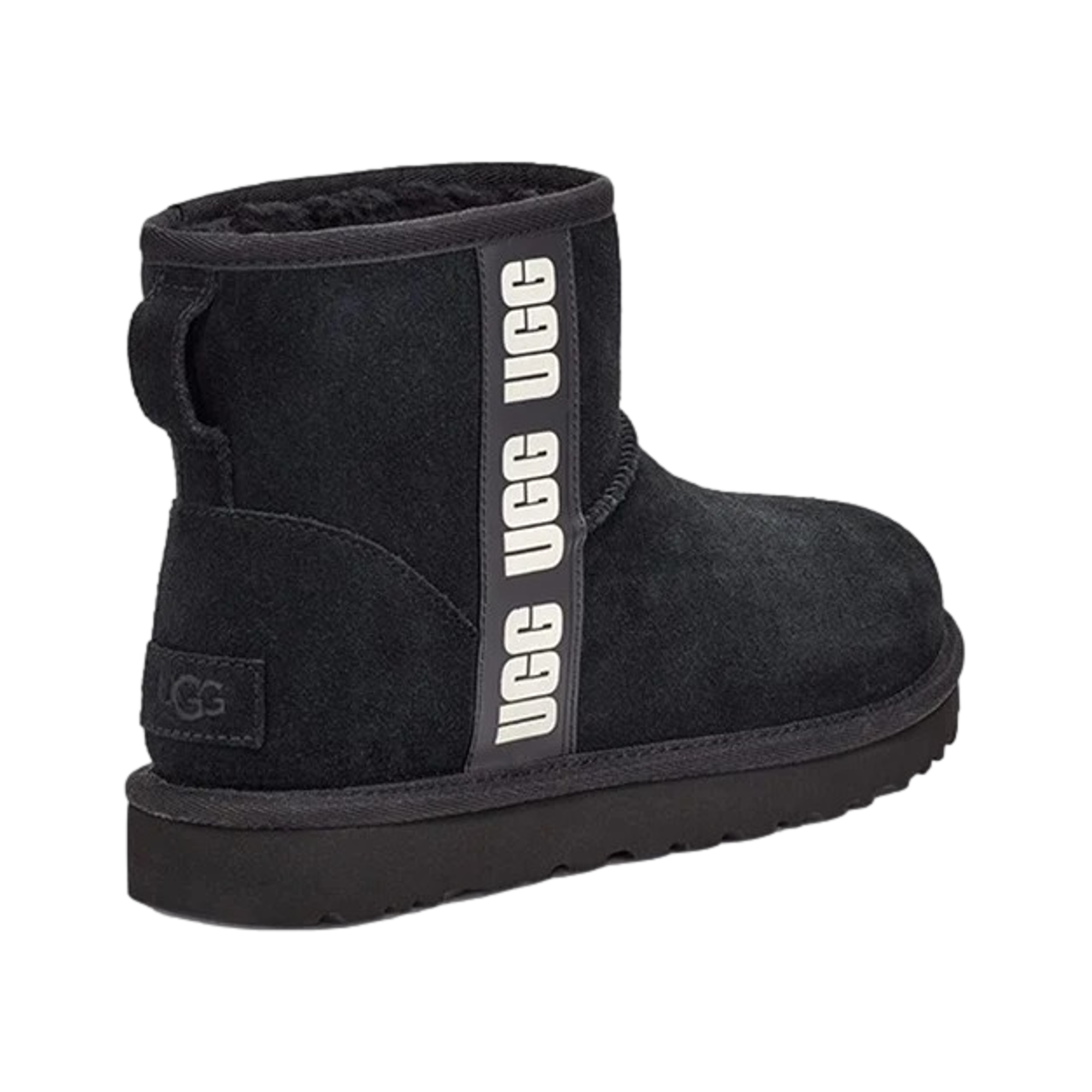 Classic Mini Side Logo Black Boots