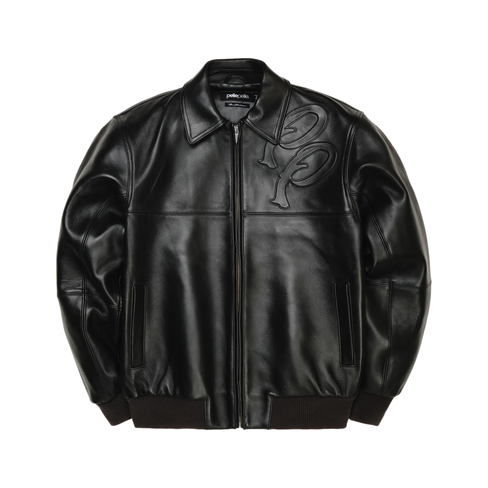Two Tone Pelle Black Jacket