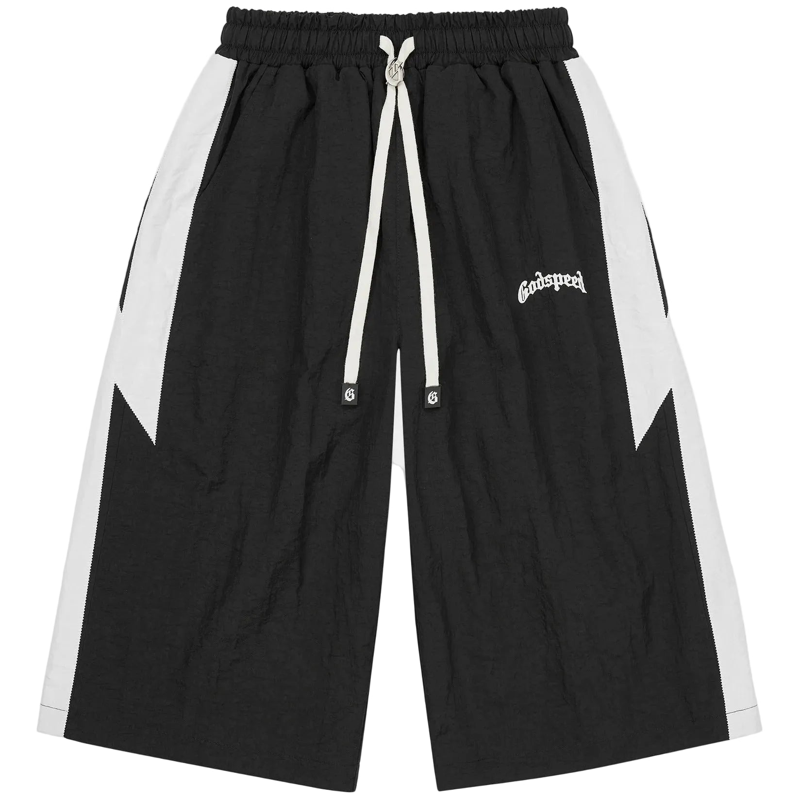 OG Logo 3QTR Black Shorts