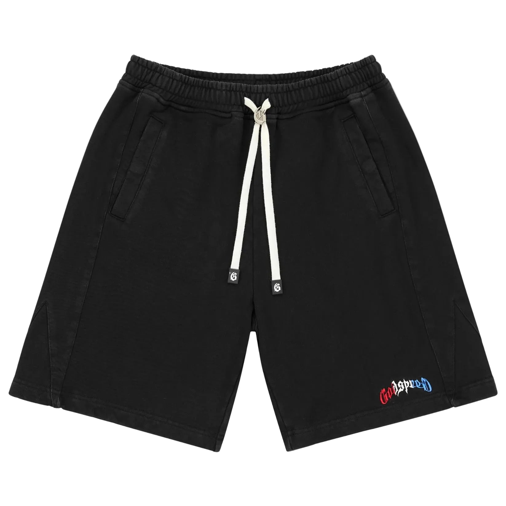 VITAL Terry 4th Black Shorts