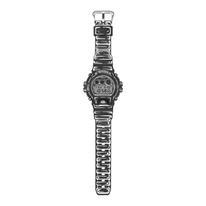 G-SHOCK x Joshua Vides 6900 Series Black Watch