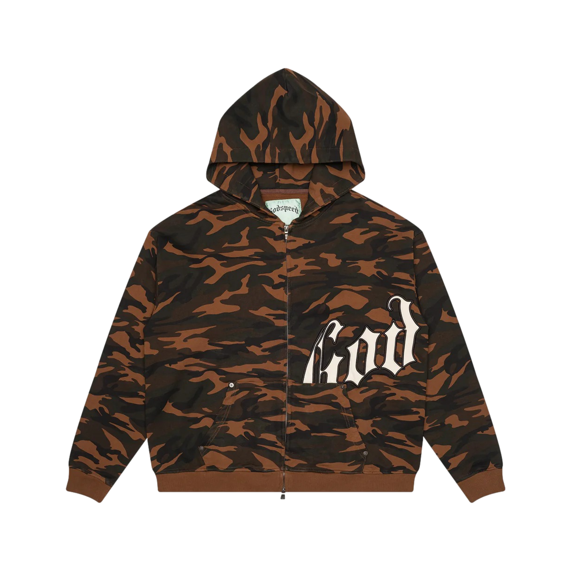 OG Logo Brown Camo Sweatsuit