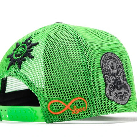 GS Forever Trucker Lime Washed Hat