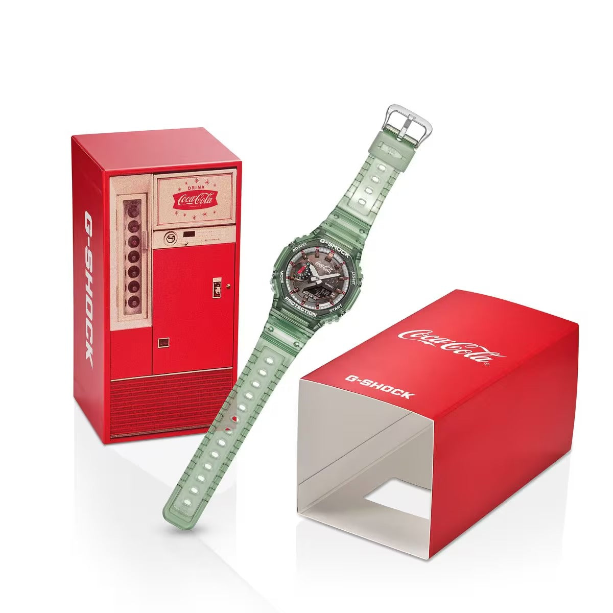 Coca-Cola x G-SHOCK Green Watch