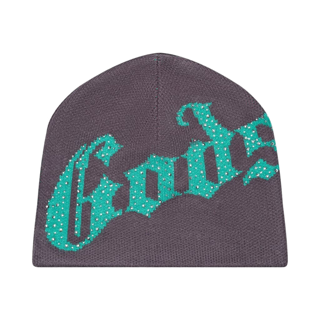 OG Logo Studded Gray Beanie
