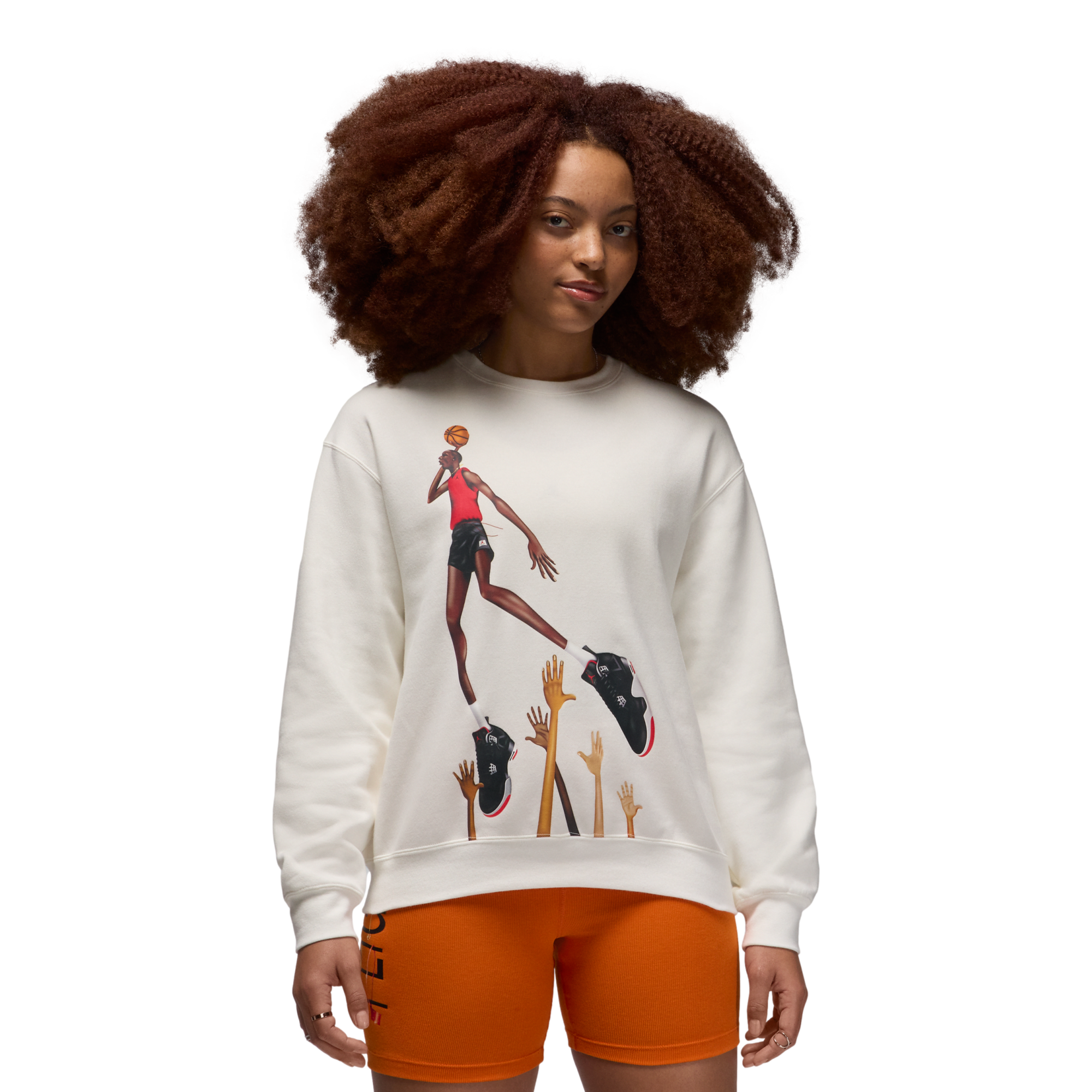 Jordan ペイントデザイン スウェットセット Artist Series Darien Birks Fleece Crew Neck Sweatshirt – WOODstack