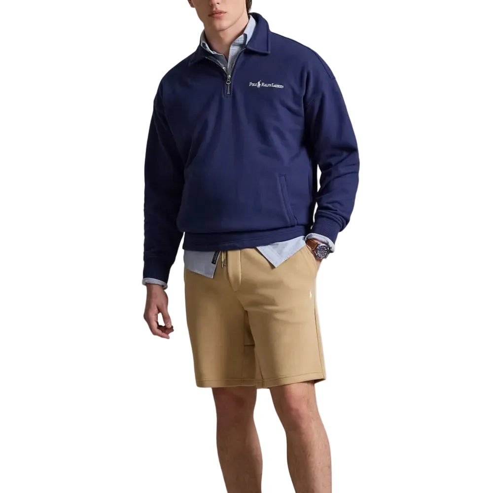 Logo Embroidered Drawstring Shorts