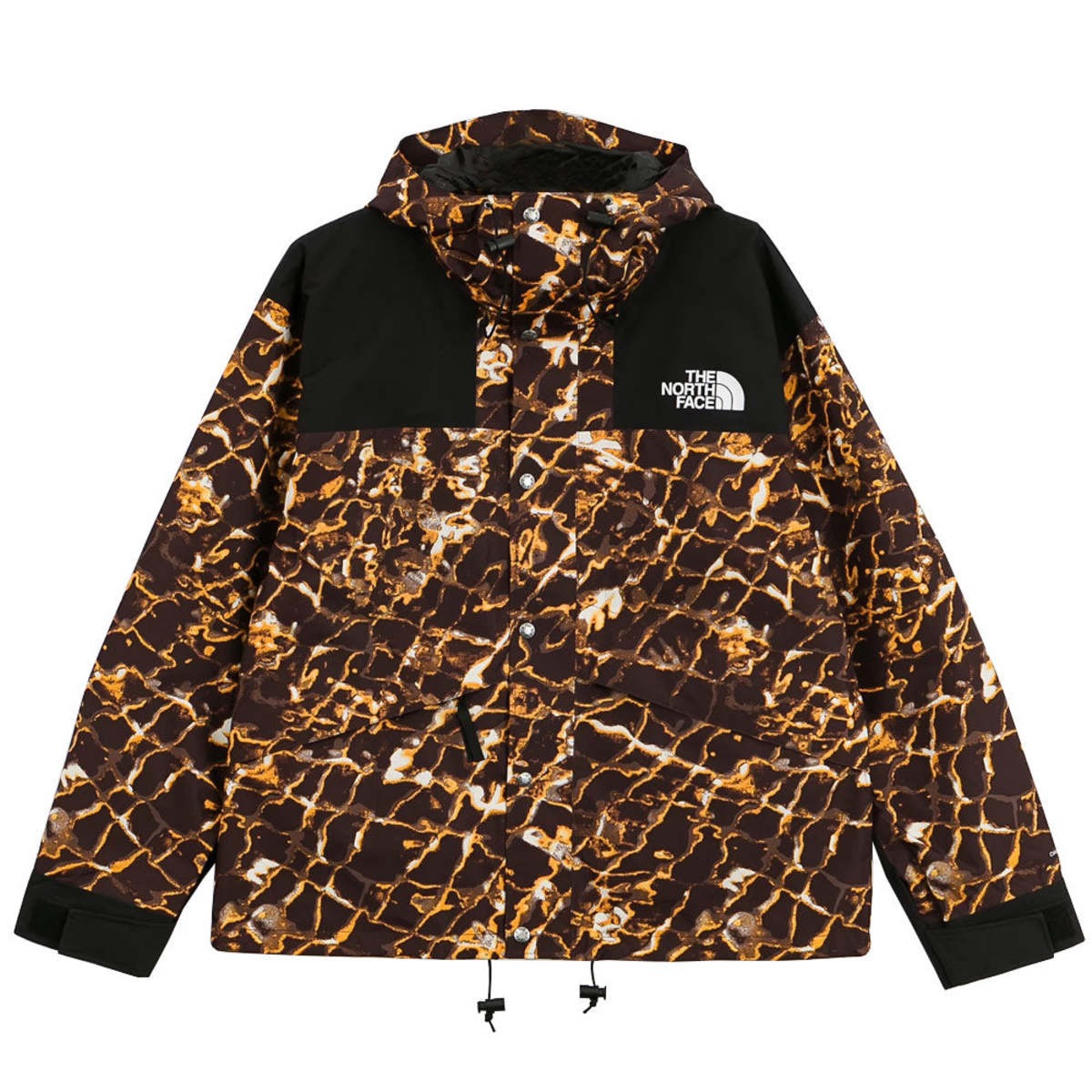 86 Retro Mountain Coal Brown White Jacket