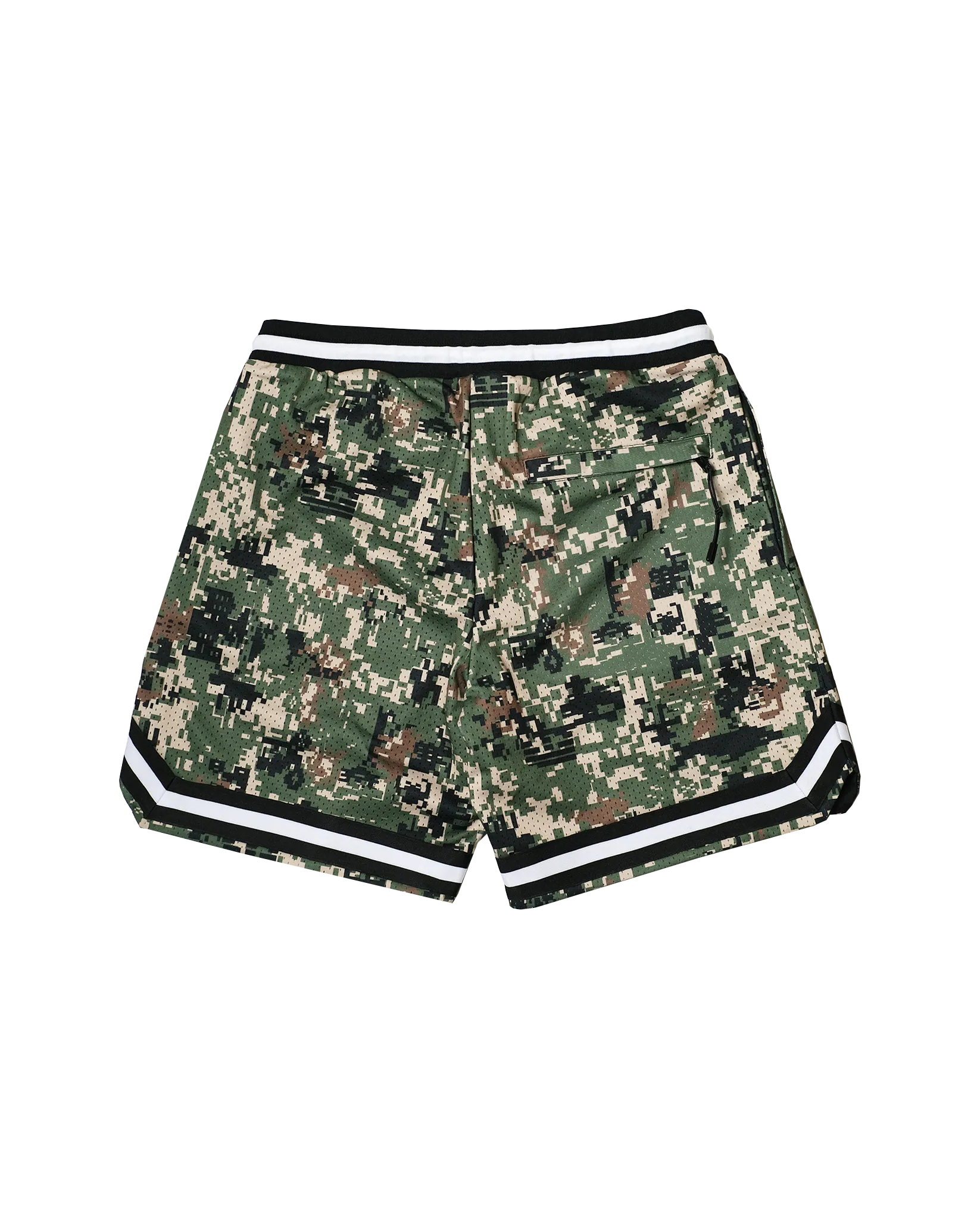 BB Digi Camo Brown Shorts