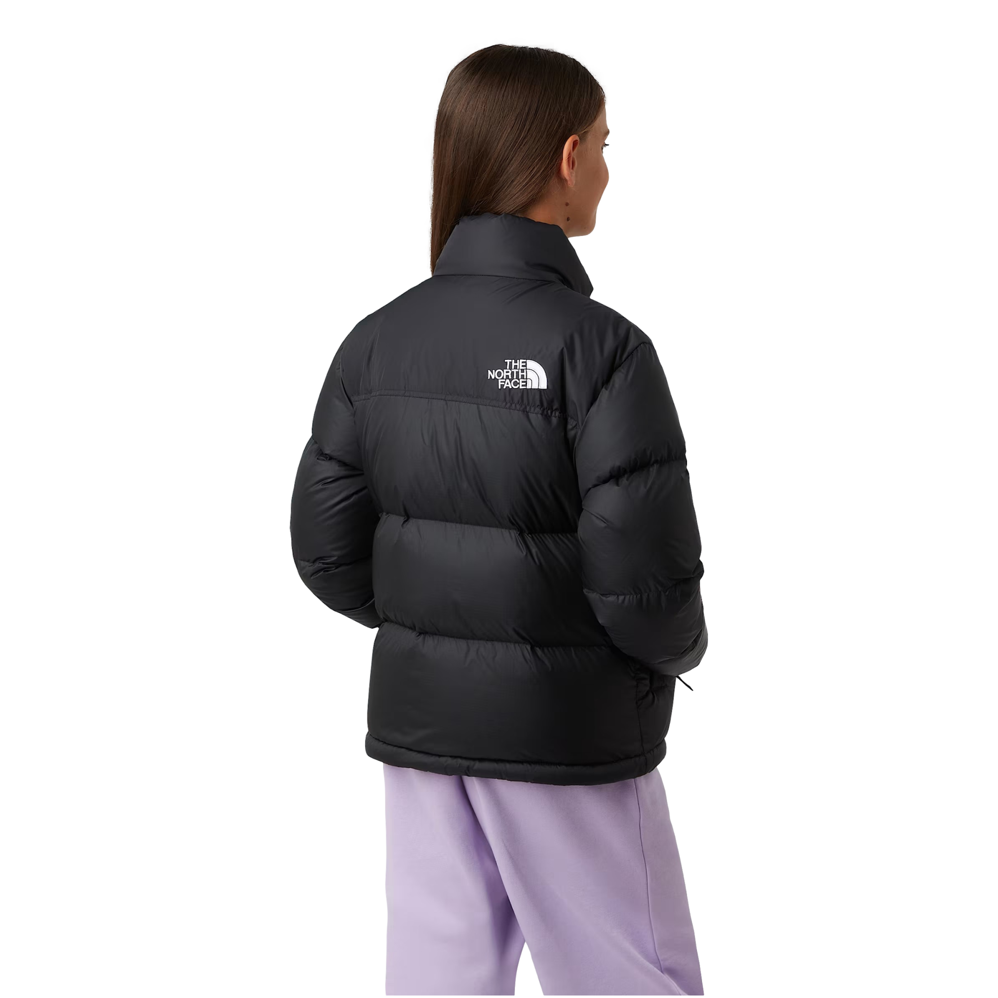 Teens' 1996 Retro Nuptse Black Jacket