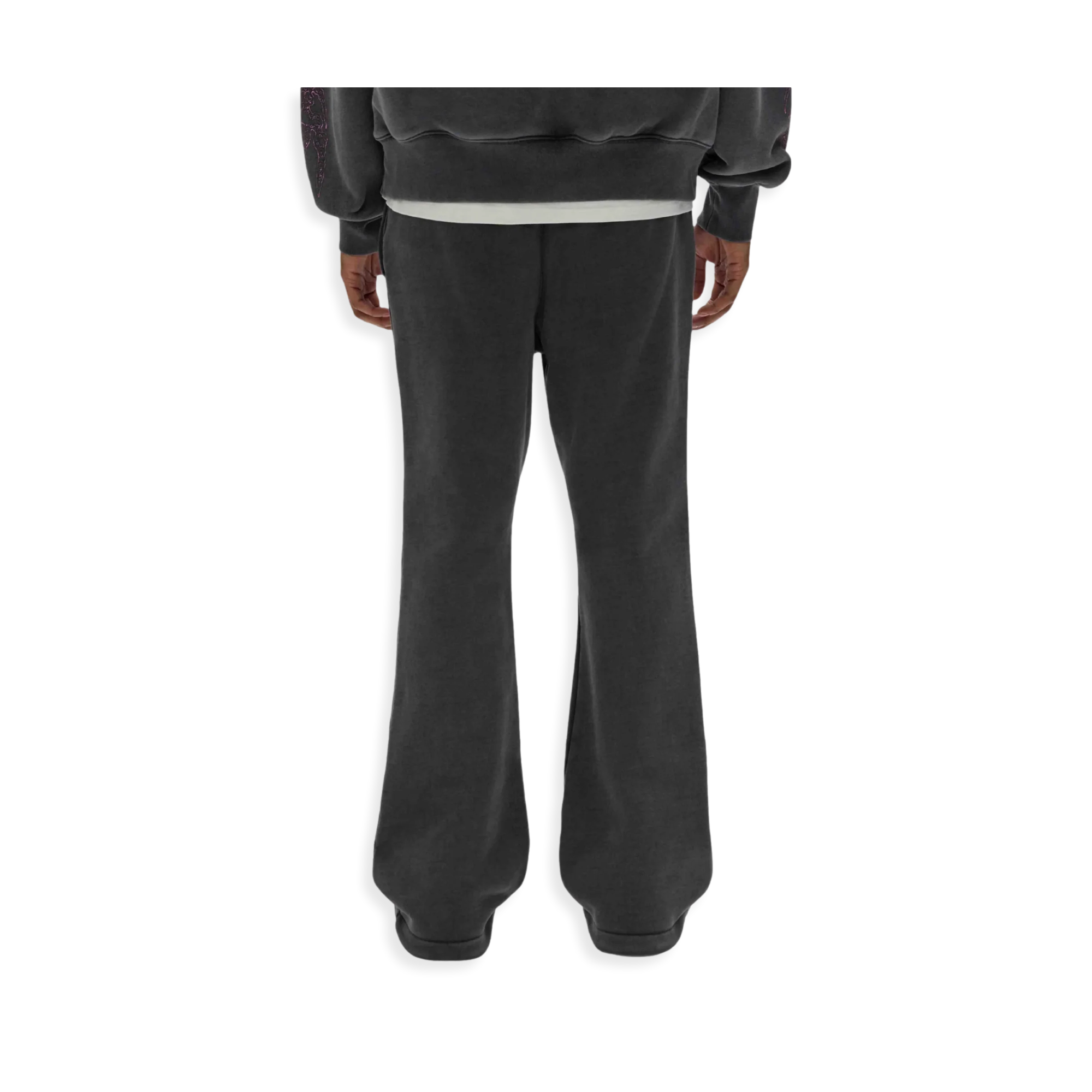 Black Arched Gothic Sweatpants