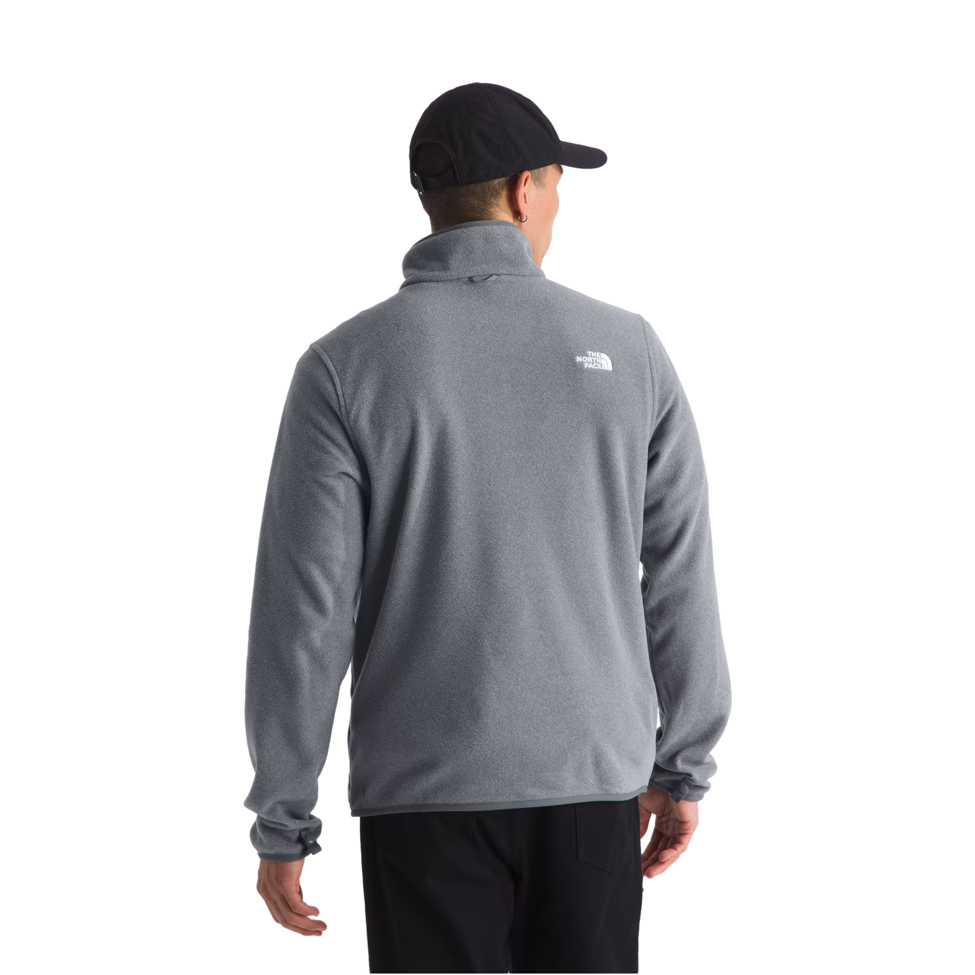 Glacier Fleece Gray Full Zip Jacket