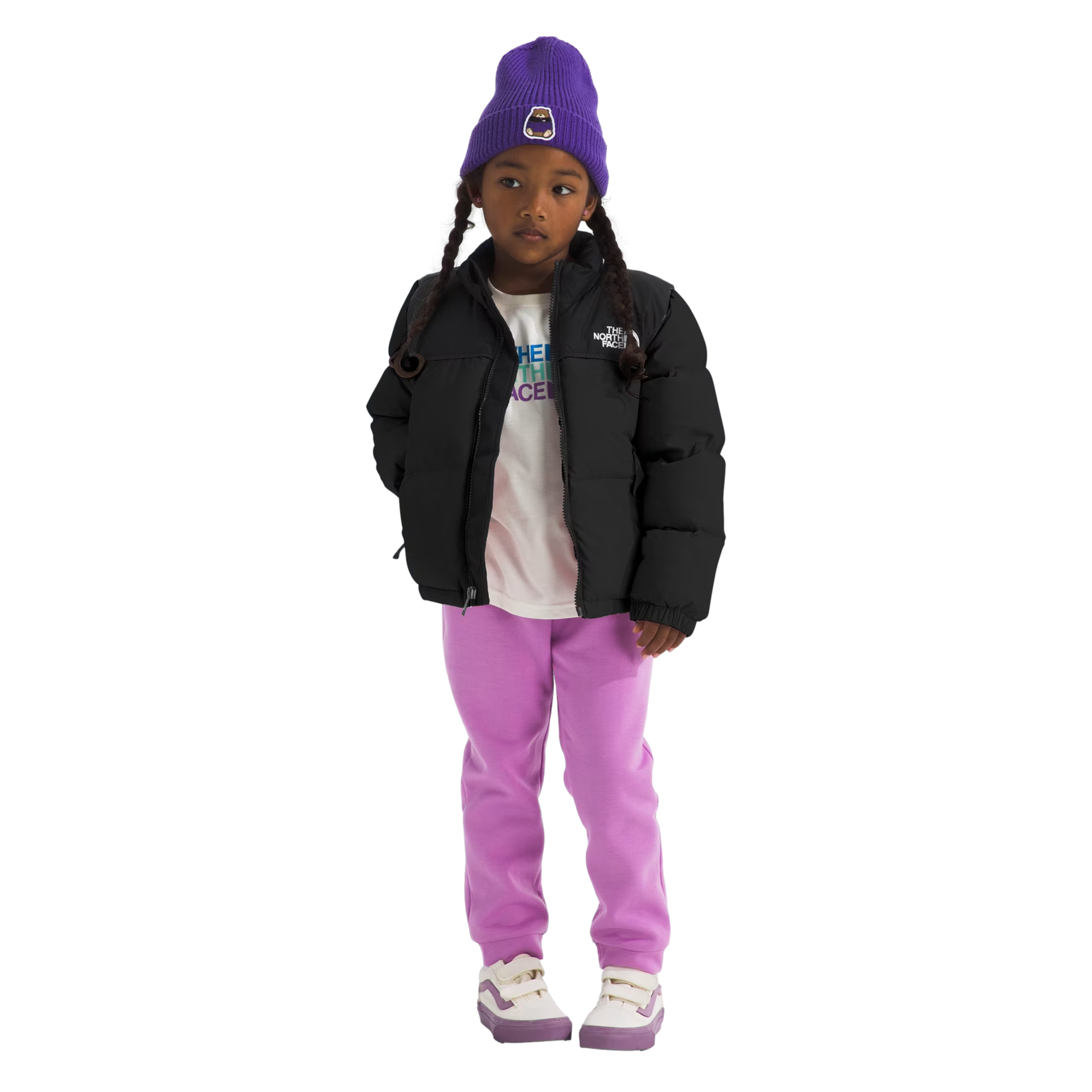 1996 Retro Nuptse Black Jacket