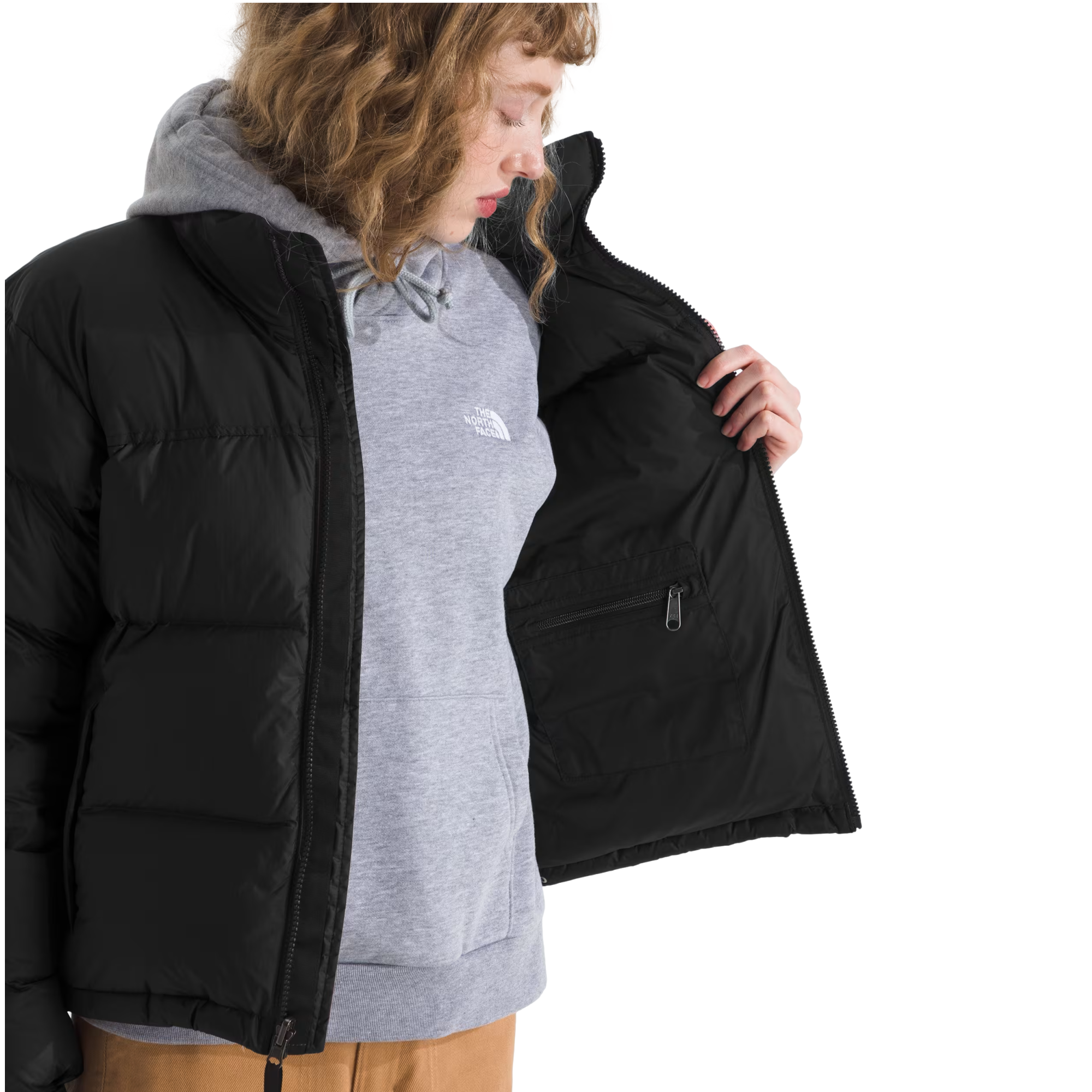 1996 Retro Nuptse Black Jacket