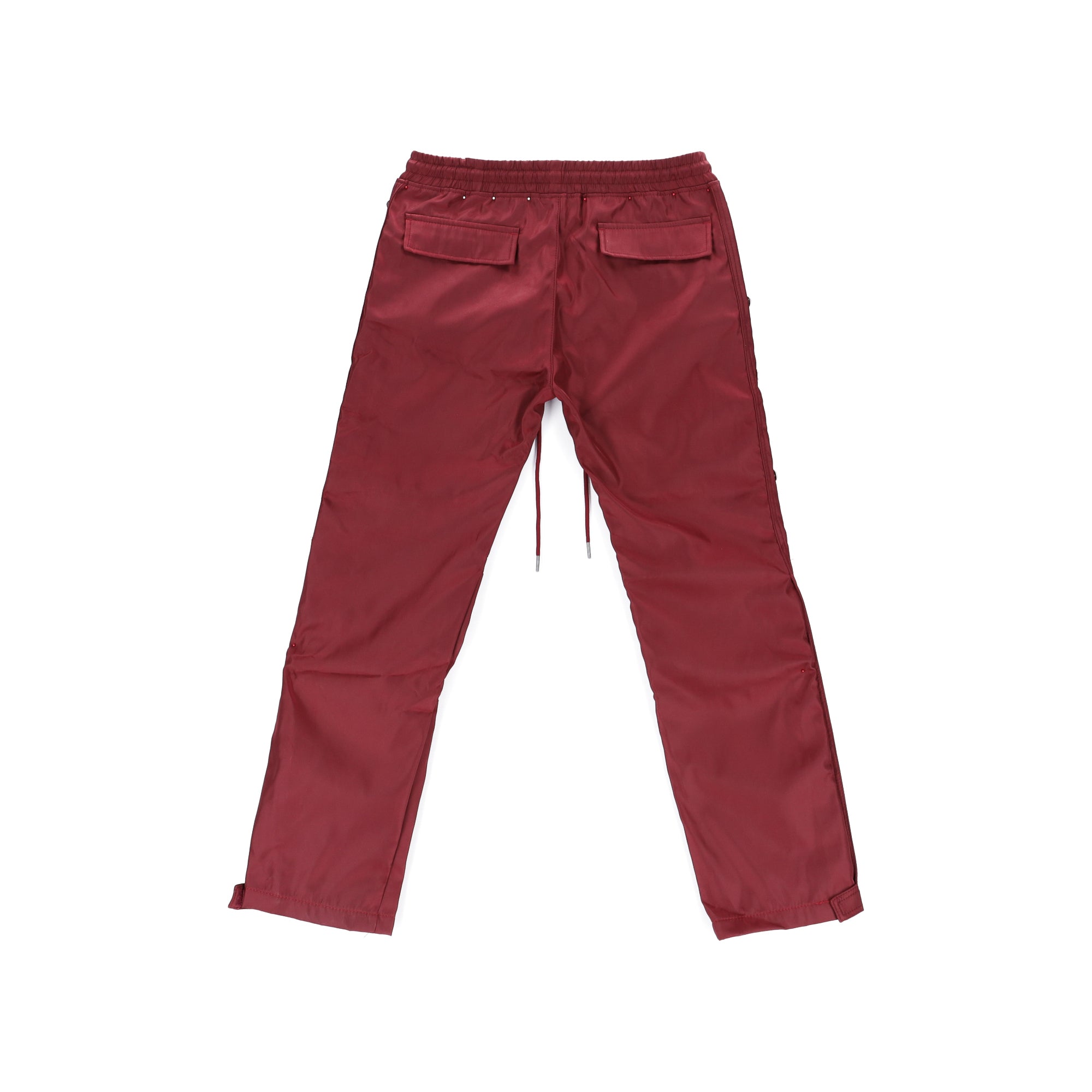 M2024-P532-RED-Men Snap Front Cargo Pants
