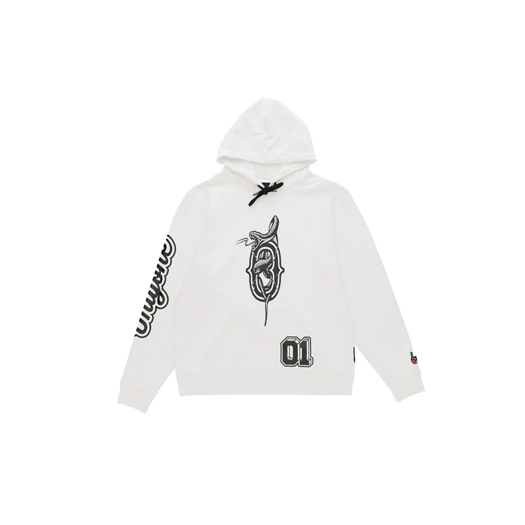 Only One Cobra O Print Pullover Hoodie