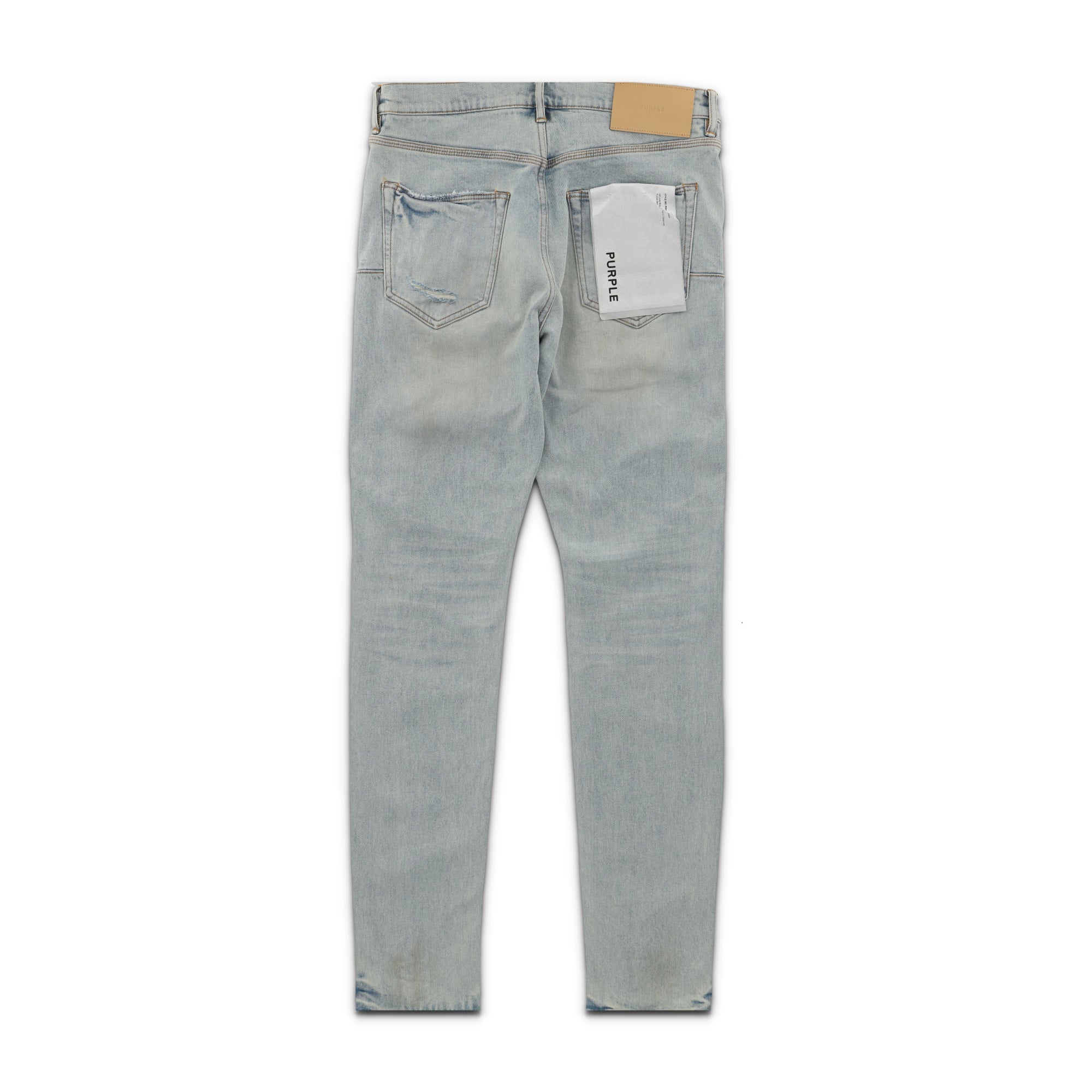 Skinny Fade Distressed Jeans Blue