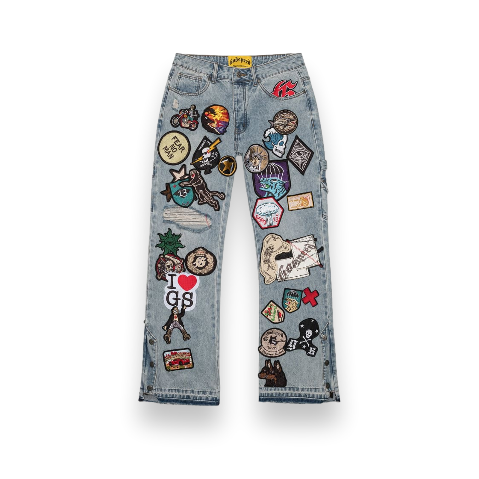 Patchwork Denim (Blue Wash) – WOODstack