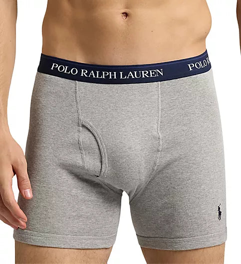 Classic Cotton Boxer Brief Grey