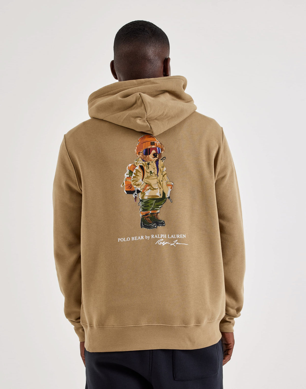 Polo Bear Fleece Pullover Hoodie