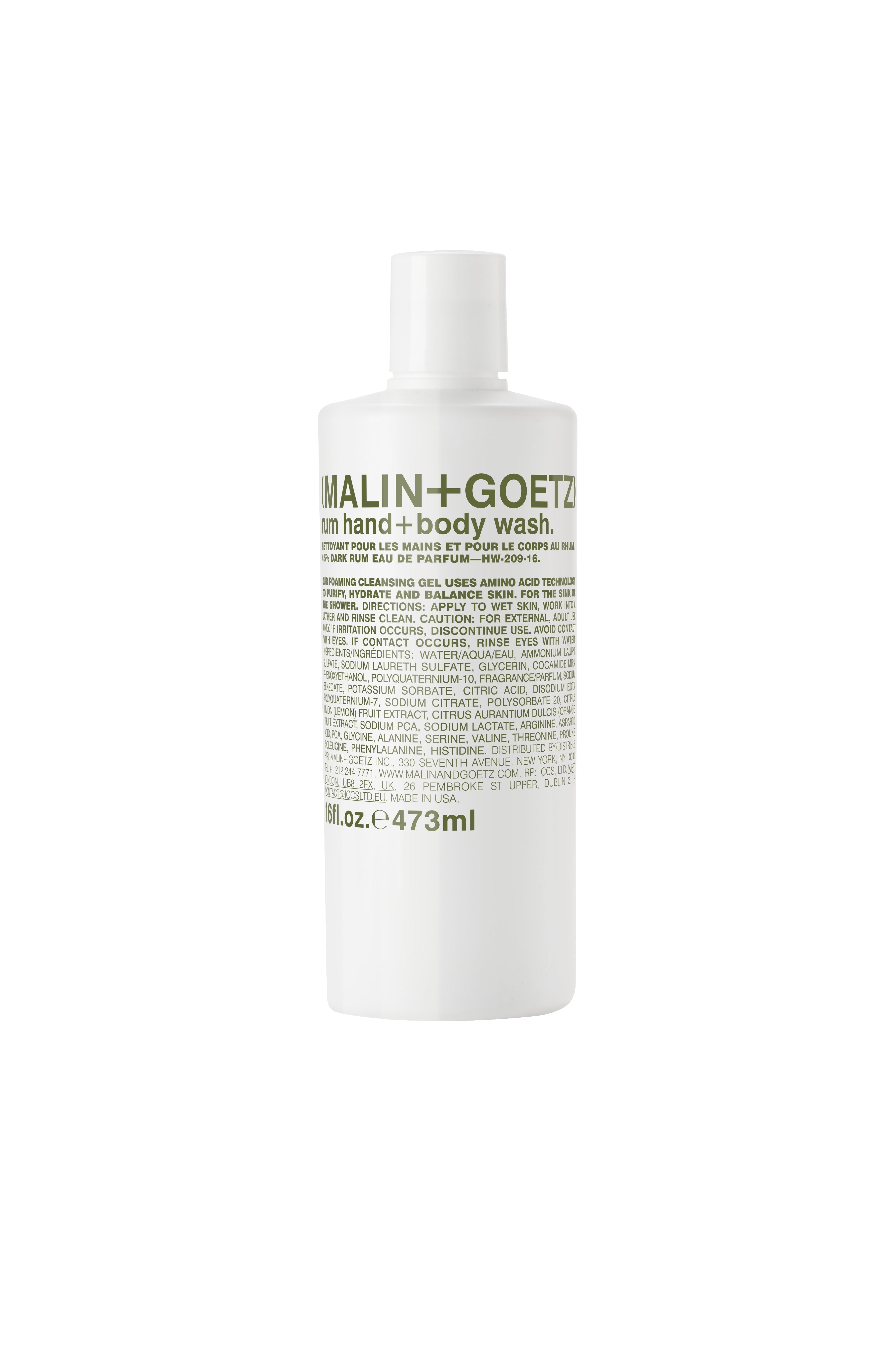 Malin+Goetz Rum Hand And Body Wash