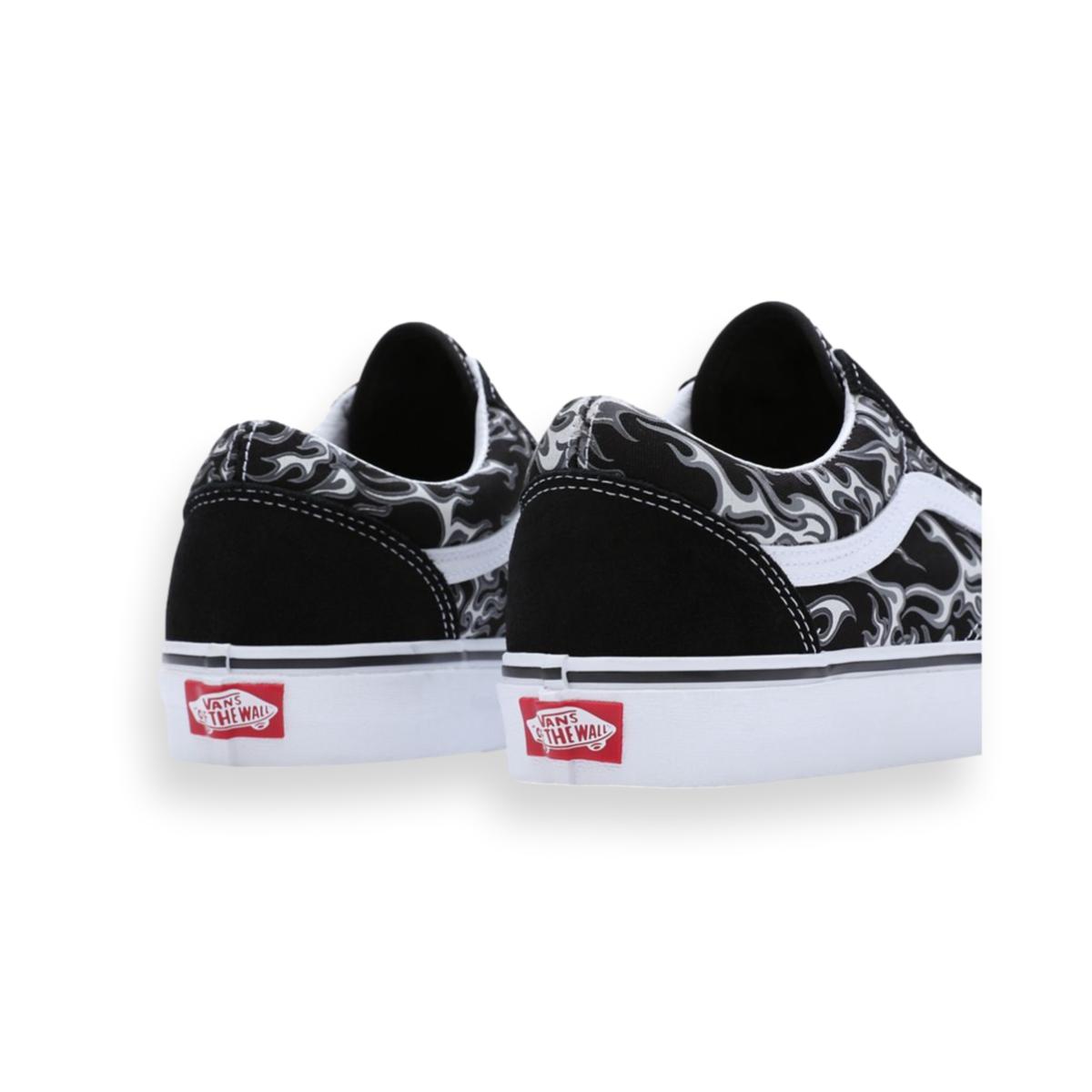 Flames Old Skool Black