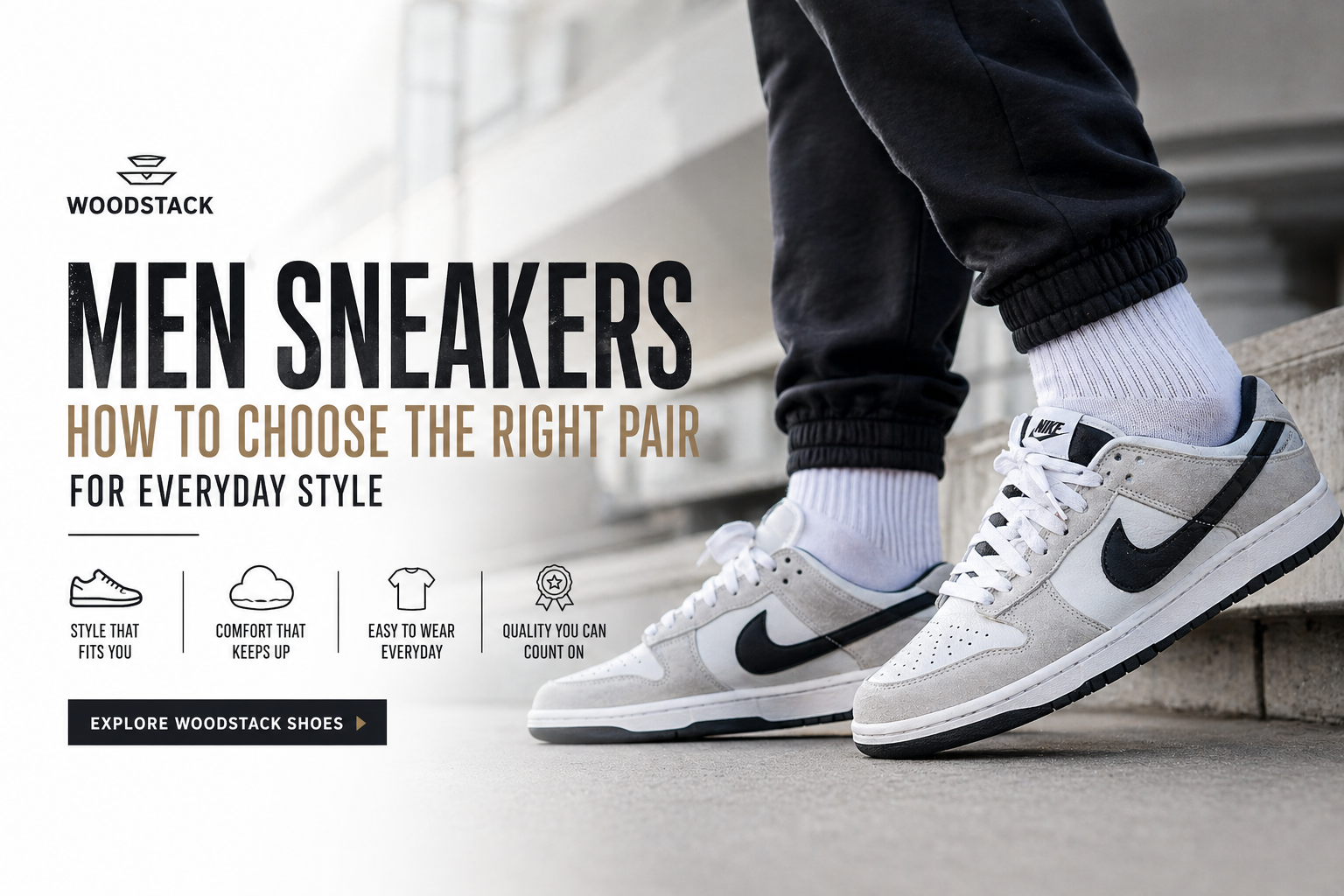 Men Sneakers: How to Choose the Right Pair for Everyday Style