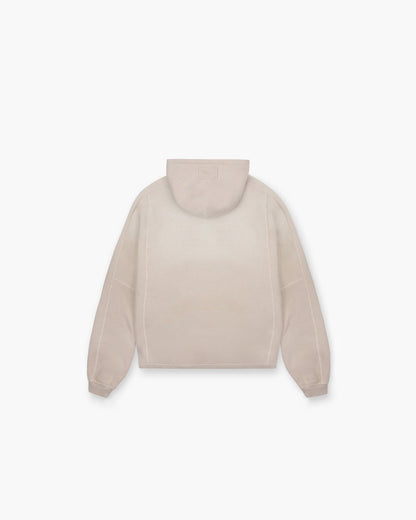 Stepped Hem Pullover Hoodie