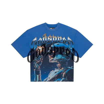 Sputnik Moment T-shirt Blue