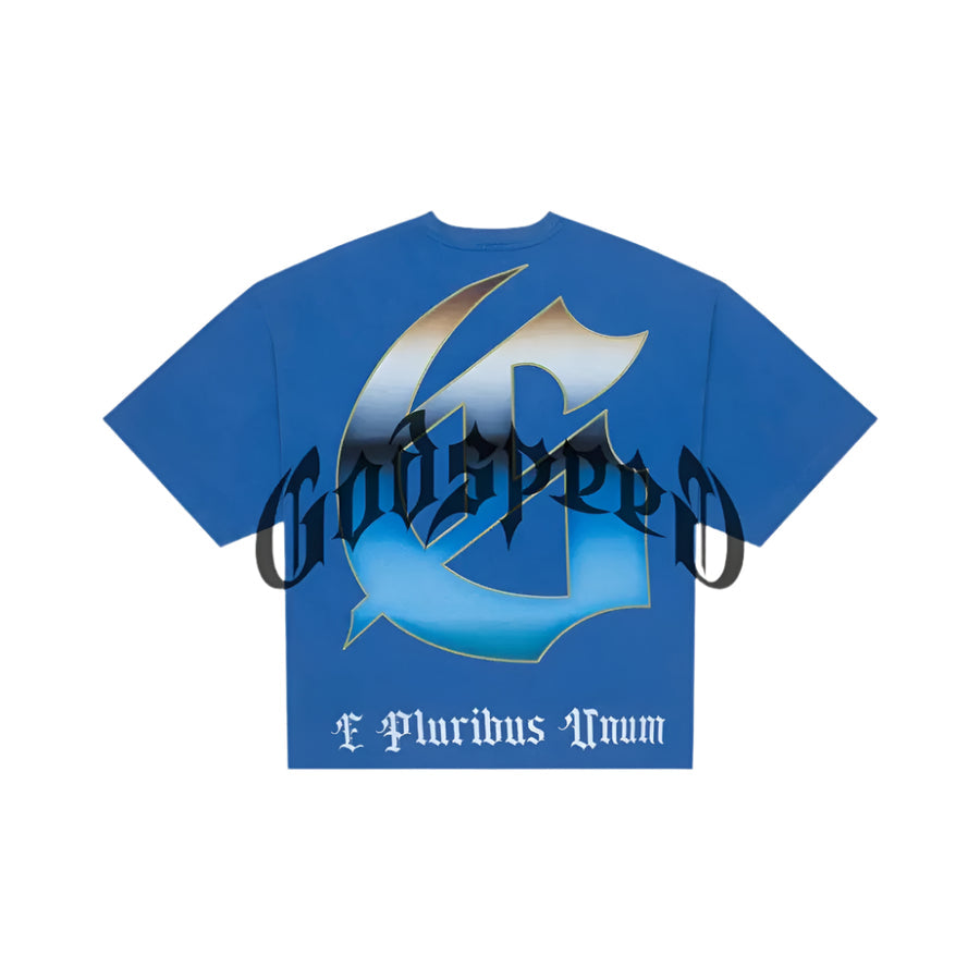 Sputnik Moment T-shirt Blue