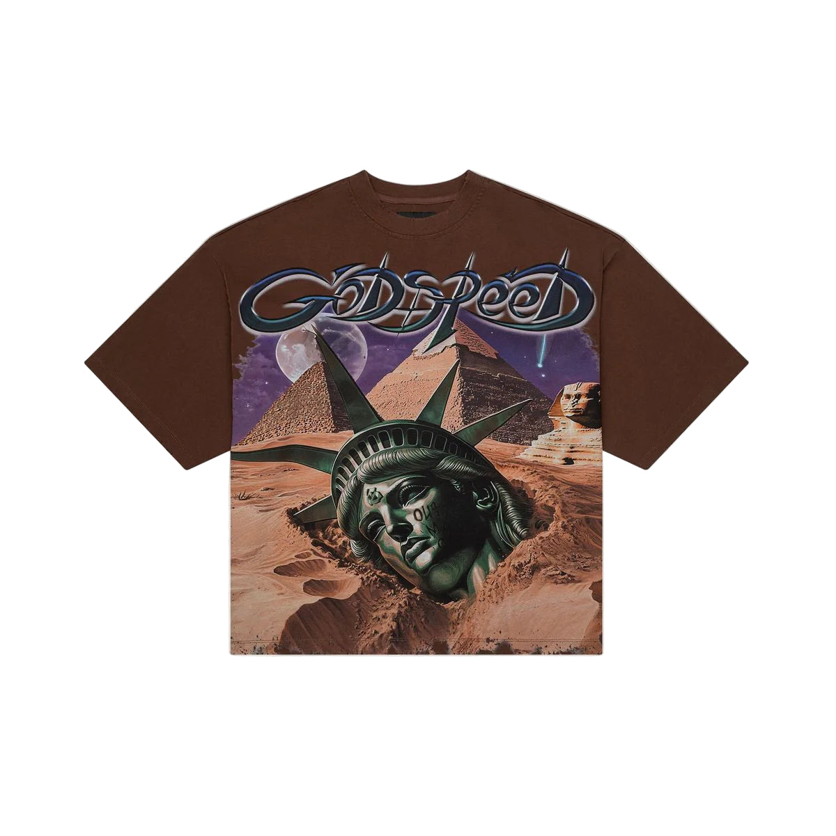Mother Cairo Mocha Brown Tee