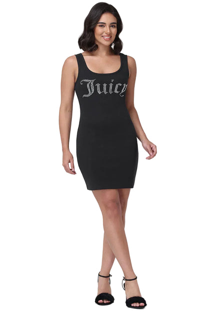 FITTED TANK DRESS WITH HOTFIX