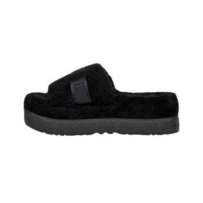 Fluffita Slide Sandal Black