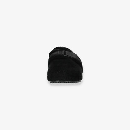 Fluff It Black Slippers