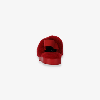 Super Fluff Slippers Red