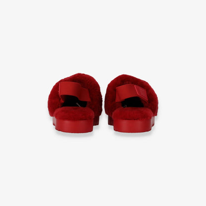 Super Fluff Slippers Red