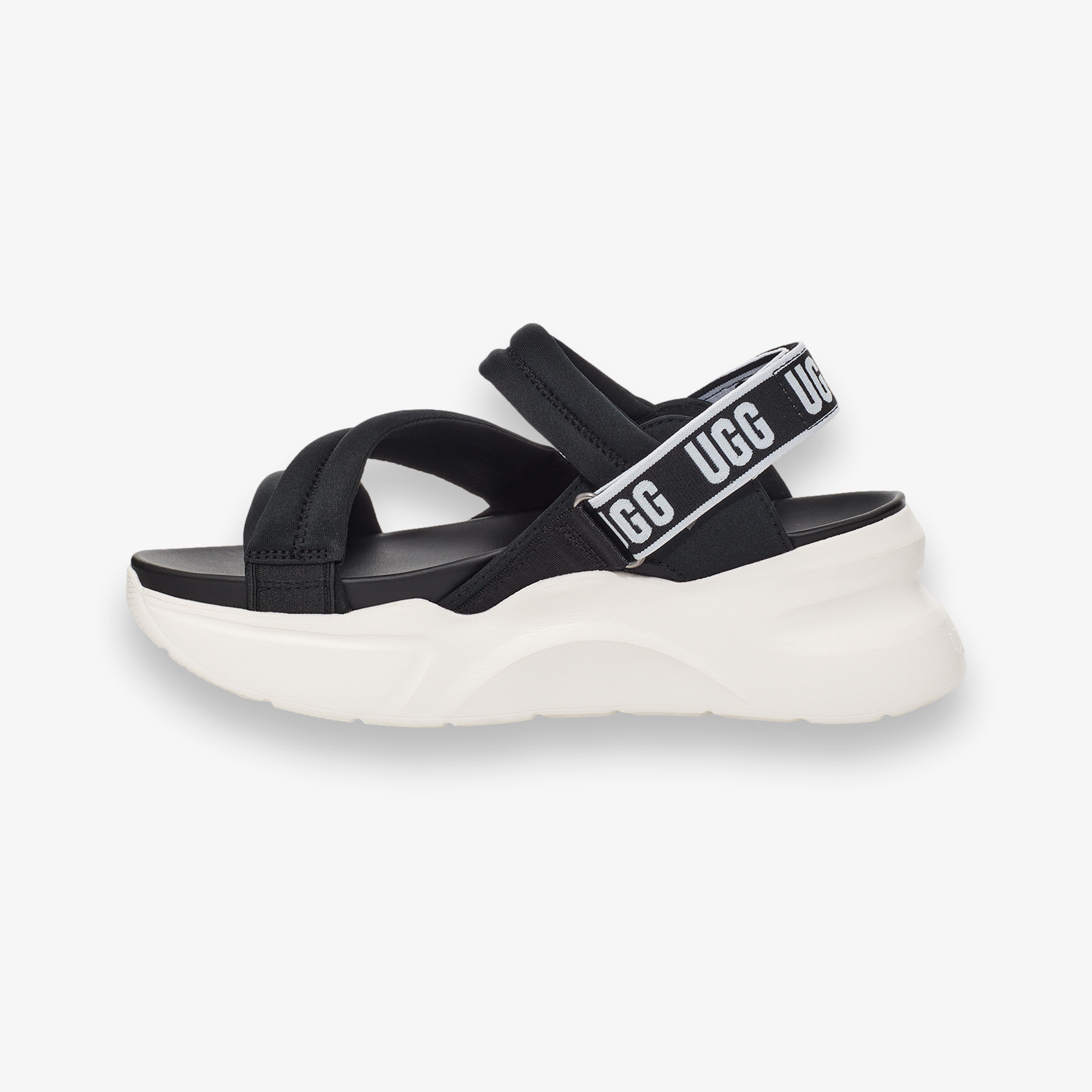 L.A. Sun Sandals Black