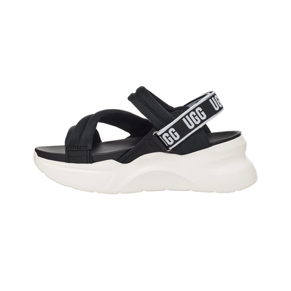 L.A. Sun Black Sandals