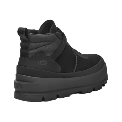 Lug Chukka Black Boots